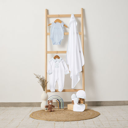 Set of 6 Giggles Clothing Gift Set with Embroidery