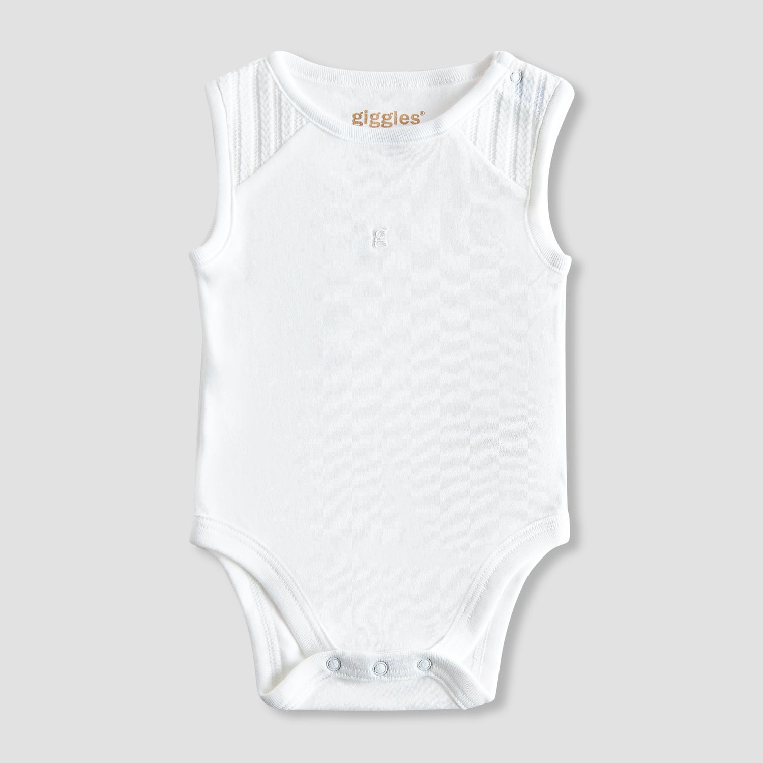 Giggles 4-Piece Boys Gift Set - Cotton - Sleepsuit, Cap, Bodysuit - Textured