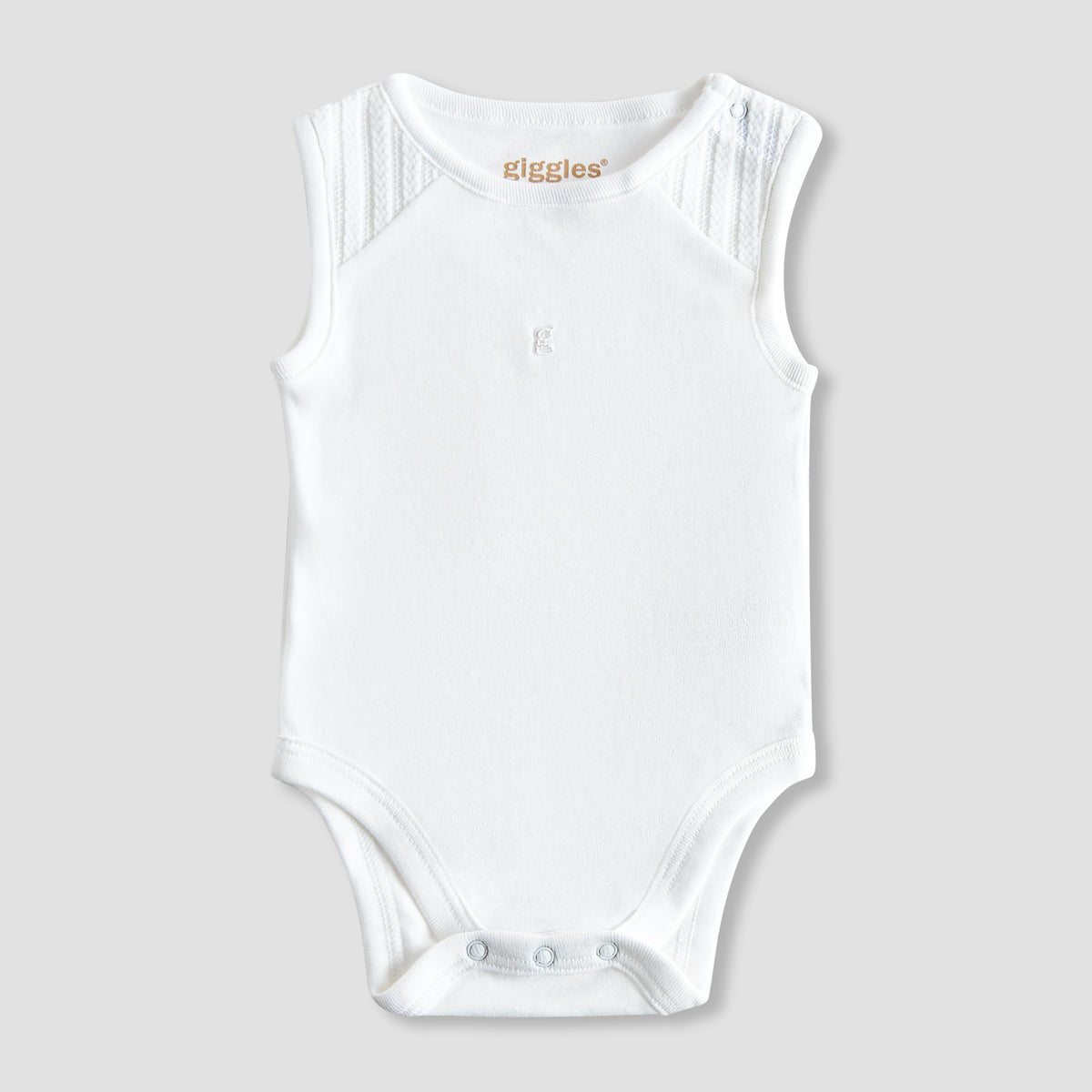 Giggles 4-Piece Boys Gift Set - Cotton - Sleepsuit, Cap, Bodysuit - Textured