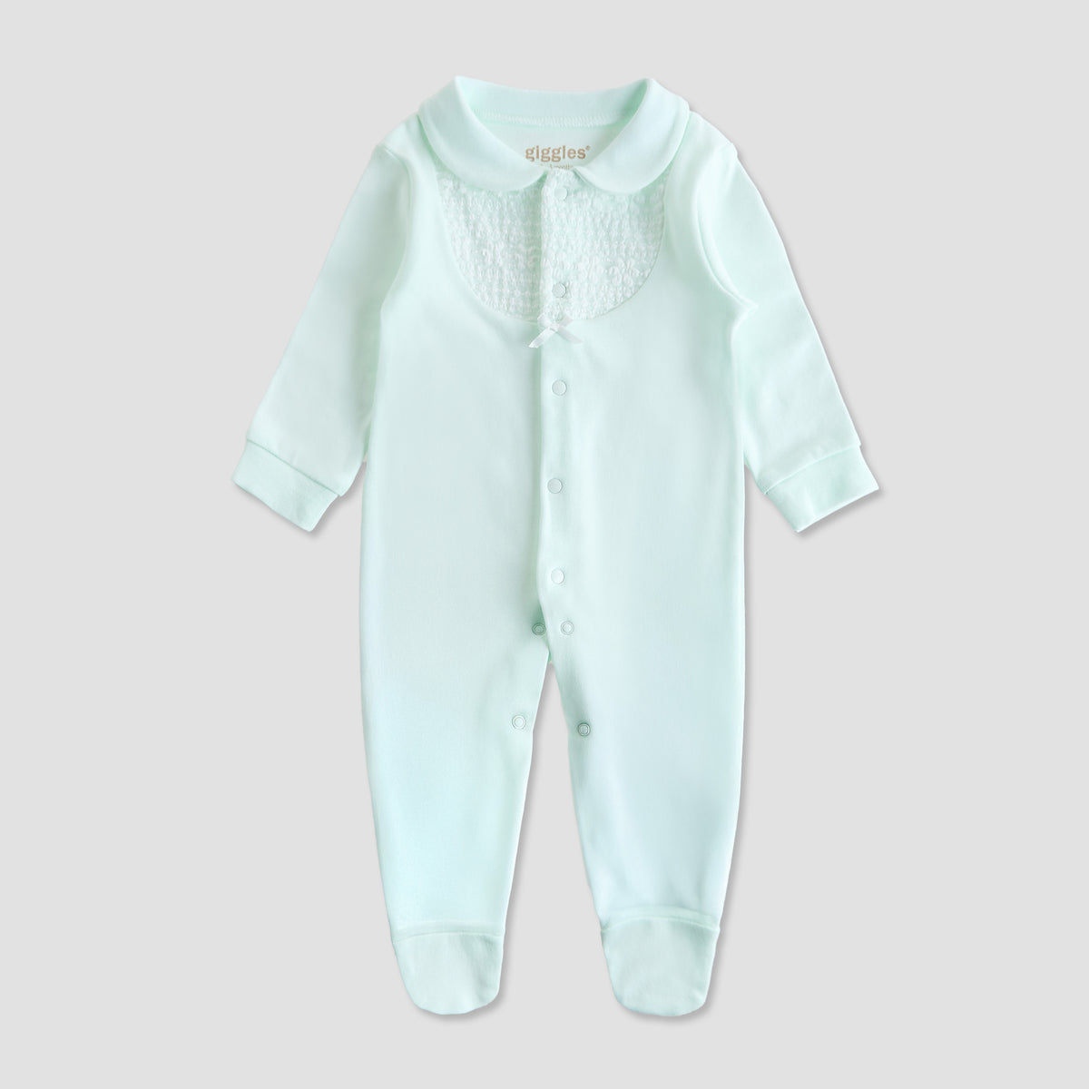 Giggles 4-Piece Girls Gift Set - Cotton - Sleepsuit, Bodysuit, Dress - Lace Detail