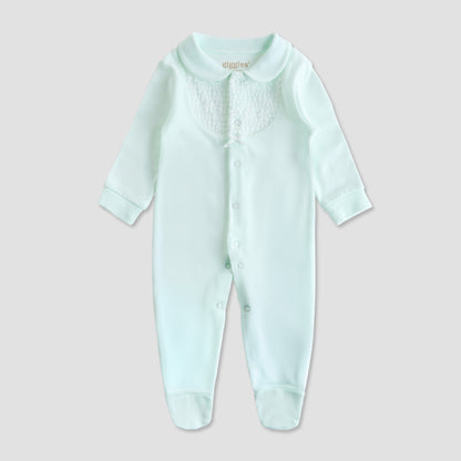 Giggles 4-Piece Girls Gift Set - Cotton - Sleepsuit, Bodysuit, Dress - Lace Detail