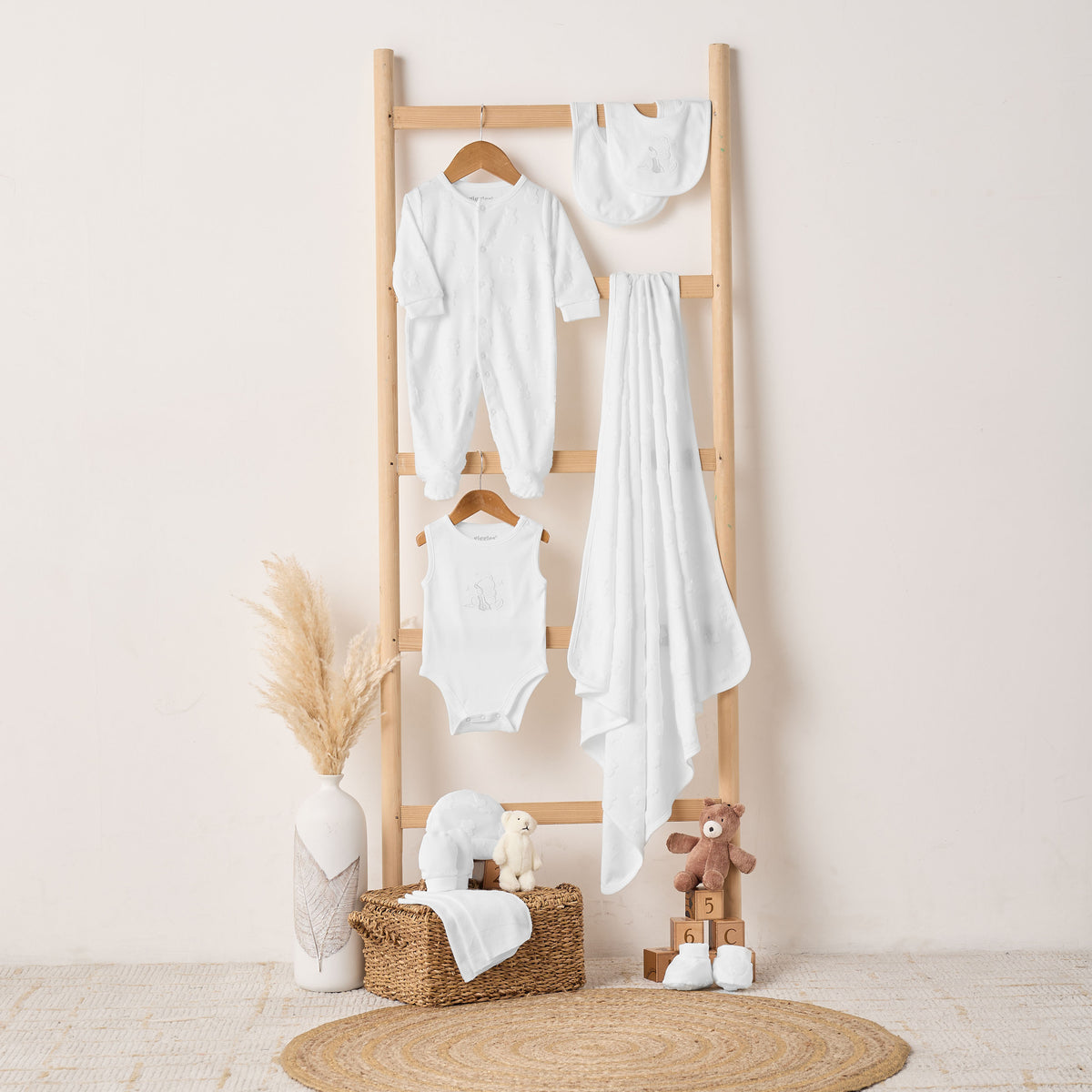 Set of 12 Textured Clothing Gift Set