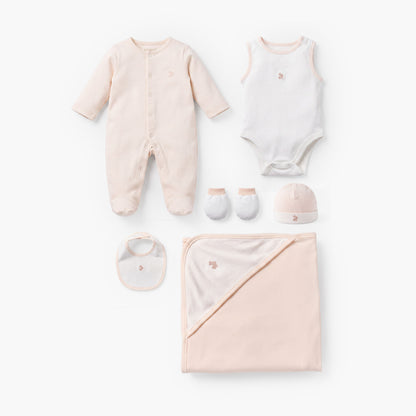 Set of 6 Giggles Clothing Gift Set with Embroidery