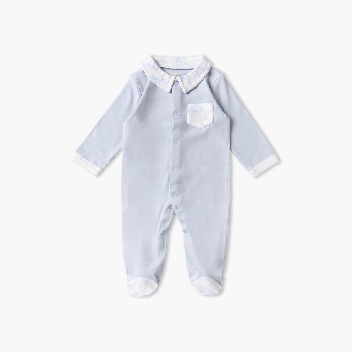 Set of 6 Giggles Clothing Gift Set with Bear Print