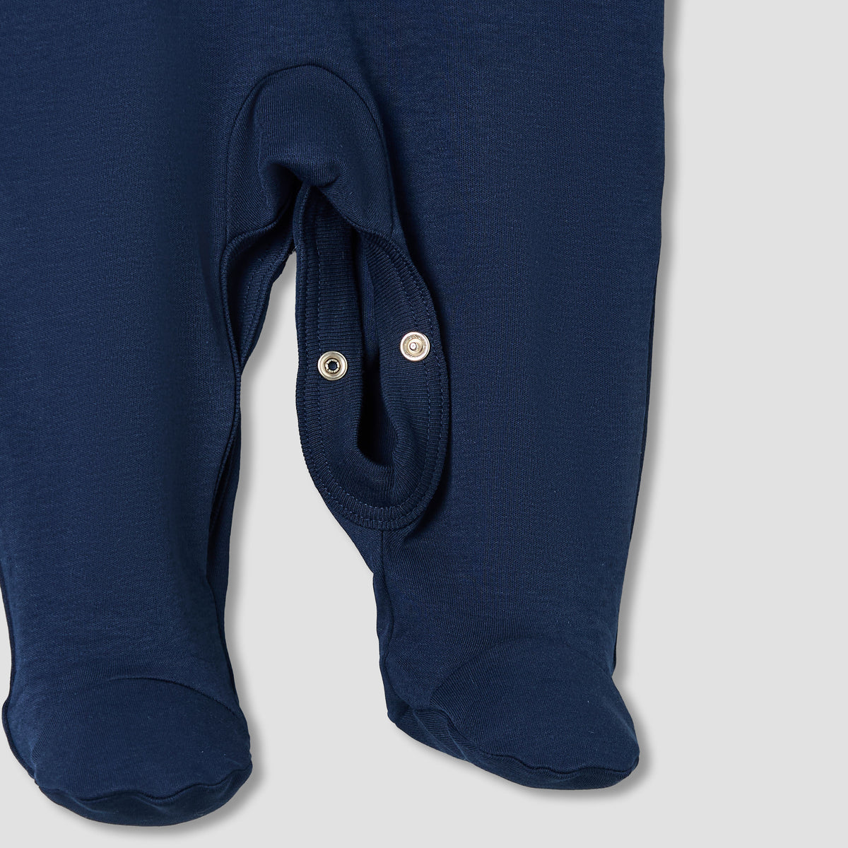 Giggles Cotton Collared Long Sleeves Sleepsuit with Horse Embroidery
