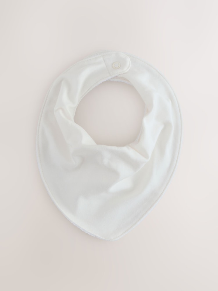 Pink 5 Pack Baby Dribble Bibs