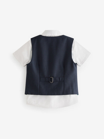 Baker by Ted Baker Shirt Waistcoat and Shorts Set
