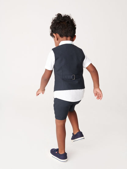 Baker by Ted Baker Shirt Waistcoat and Shorts Set