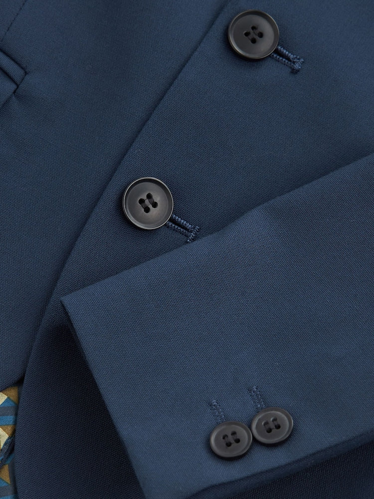 Dark Blue Tailored Fit Suit Jacket (12mths-16yrs)