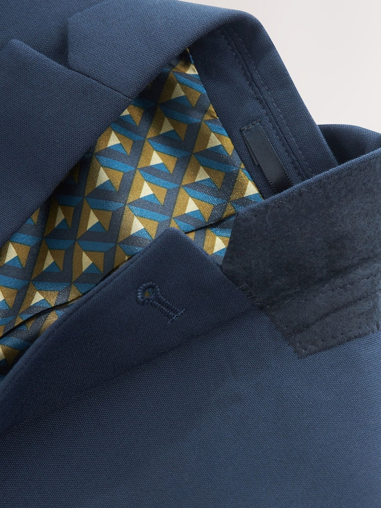Dark Blue Tailored Fit Suit Jacket (12mths-16yrs)
