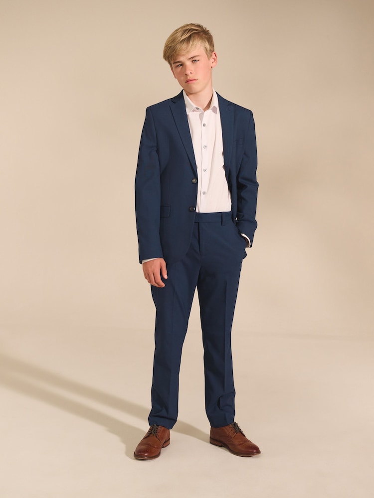 Dark Blue Tailored Fit Suit Jacket (12mths-16yrs)