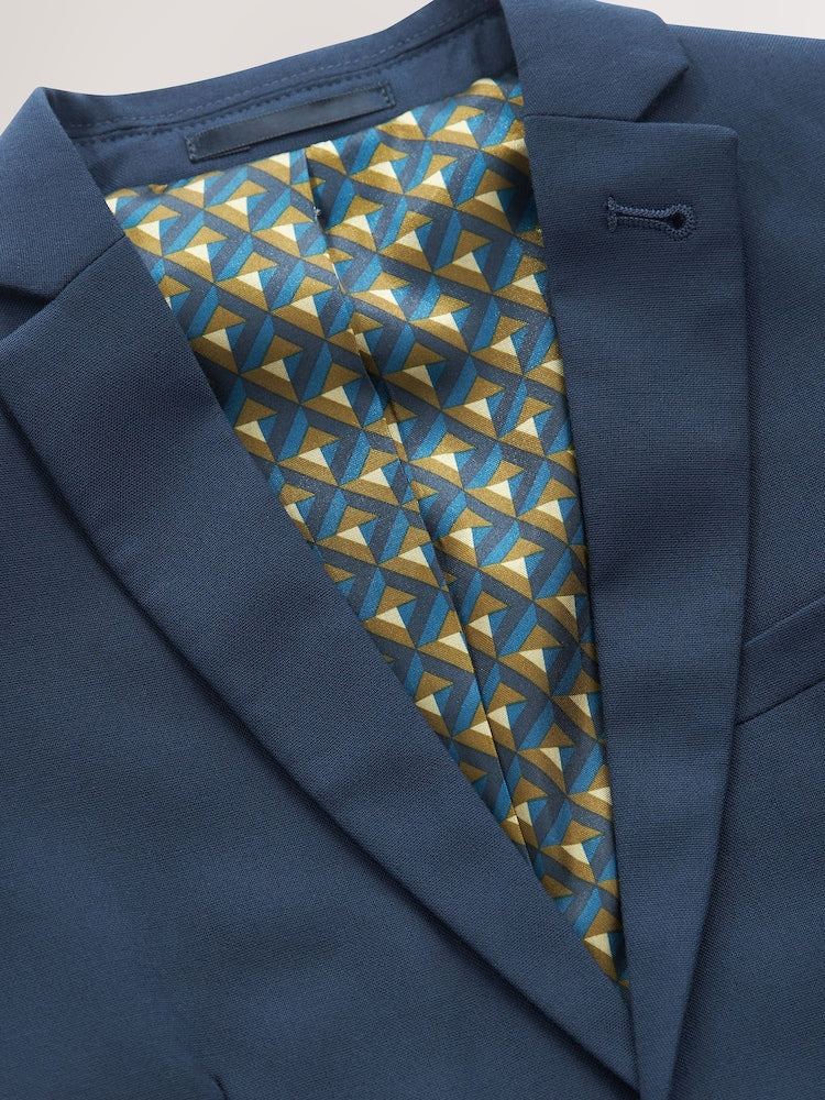Dark Blue Tailored Fit Suit Jacket (12mths-16yrs)