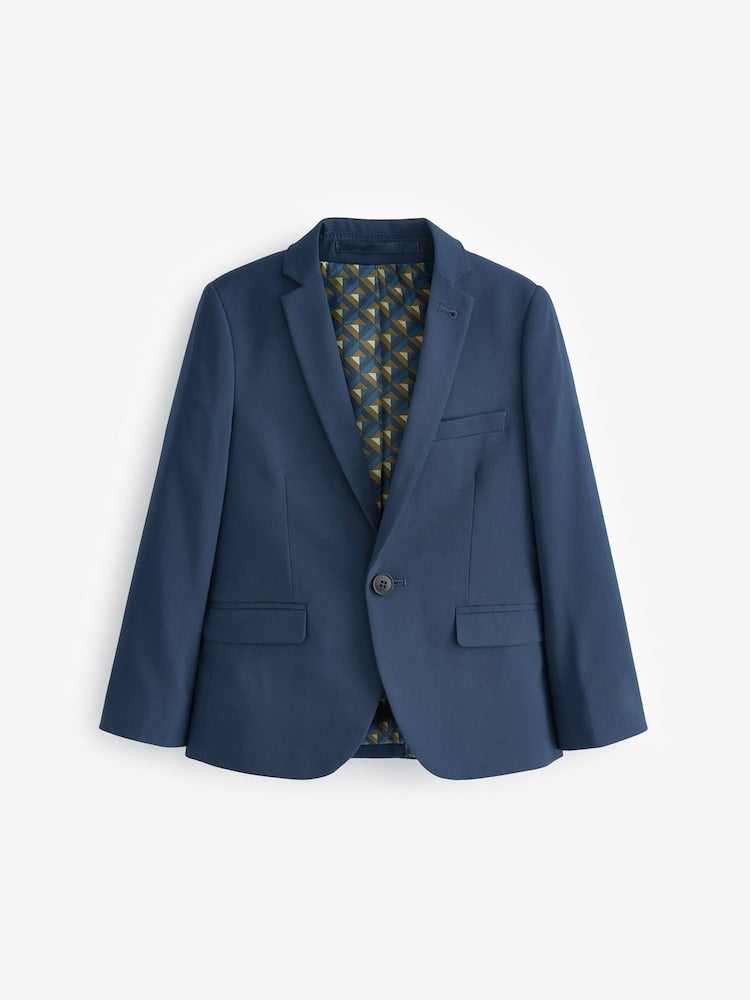 Dark Blue Skinny Fit Suit Jacket (12mths-16yrs)