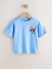 Blue Village Fete Short Sleeve Back Print T-Shirt (3mths-7yrs) - Size 3-6 Months (62-68cm)