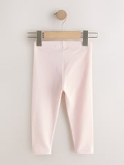 Pink Ballerina Embellished Leggings (3mths-7yrs) - Size 3-6 Months (62-68cm)