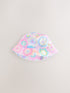 Pink/Purple Tie Dye Printed Bucket Hat (3mths-16yrs) - Size 3-9 Months (62-74cm) - Default 1