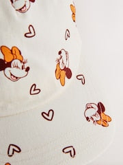 Cream Minnie Mouse Cap (1-10yrs) - Size 1-2 Years (80-92cm)