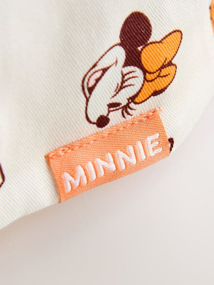 Cream Minnie Mouse Cap (1-10yrs)