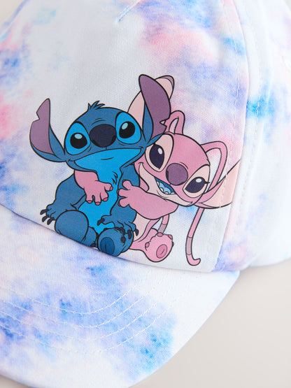 Blue/Pink Lilo &amp; Stitch Cap (1-16yrs) - Size 1-2 Years (80-92cm)