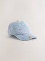 Yellow Flower Denim Cap (1-16yrs) - Size 1-2 Years (80-92cm)