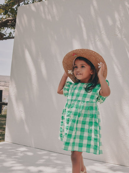 Strawberry/Flower Straw Sun Hat (3mths-13yrs)
