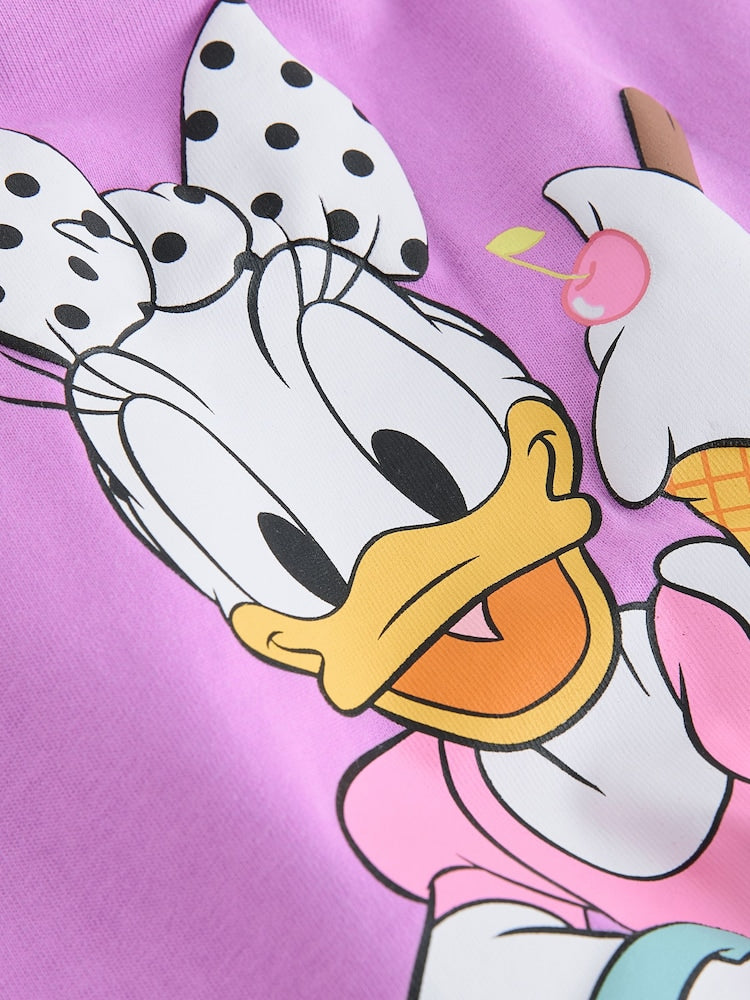Purple Disney Daisy Duck Shorts Set (3mths-7yrs)