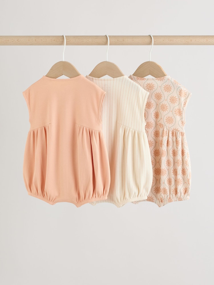 Orange Tonal Patterned