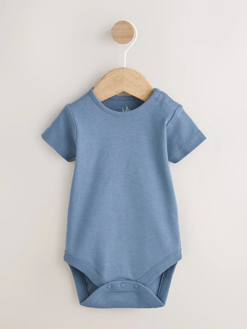 Blue Mickey Mouse Dungaree and Bodysuit Baby Set (0mths-2yrs)