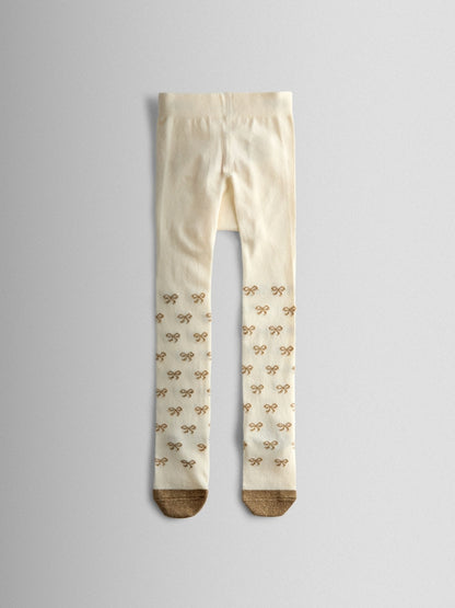 JoJo Maman Bébé Pink 2-Pack Glitter Cotton Rich Tights - Size Up To 6 Months (50 - 68cm)