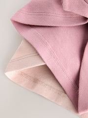 Pink Baby Turbans 2 Pack (0-18mths) - Size 50cm (First Size)
