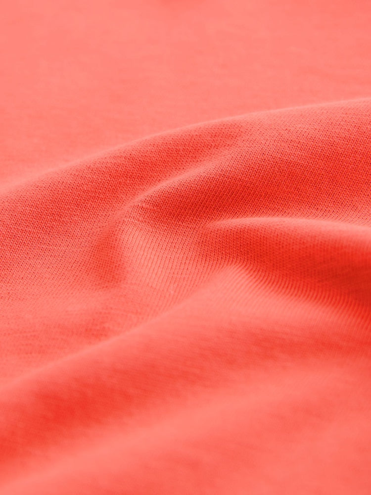Coral Pink Short Sleeve Plain T-Shirt (3mths-7yrs)