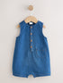 Navy Blue Jersey Baby Rompers (0mths-3yrs) - Navy Blue / 12-18 Months (80-86cm)