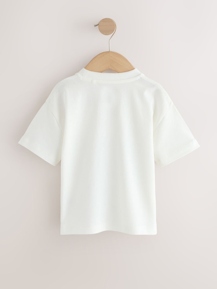 White Toy Story Short Sleeve T-Shirt (3mths-8yrs)