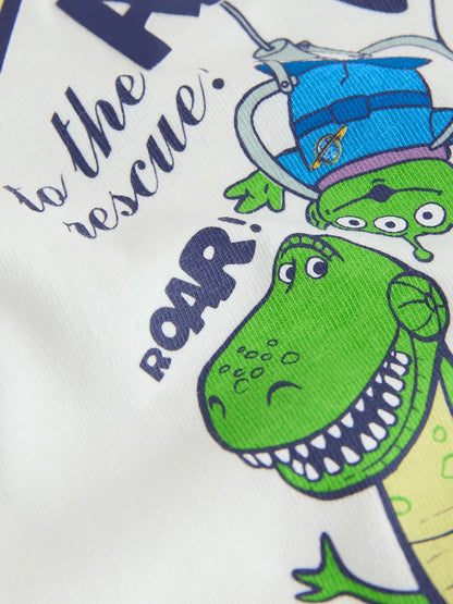 White Toy Story Short Sleeve T-Shirt (3mths-8yrs)