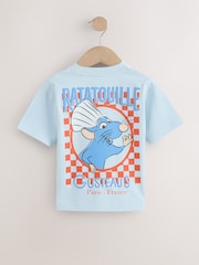 Blue Ratatouille T-Shirt (3mths-8yrs) - Size 3-6 Months (62-68cm)