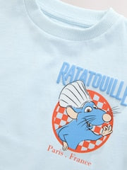 Blue Ratatouille T-Shirt (3mths-8yrs) - Size 3-6 Months (62-68cm)
