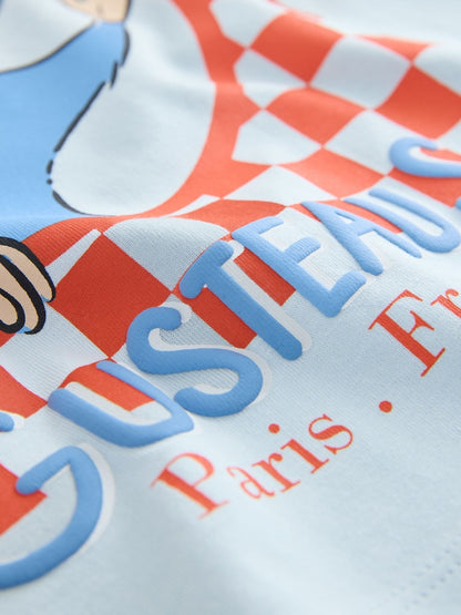 Blue Ratatouille T-Shirt (3mths-8yrs) - Size 3-6 Months (62-68cm)