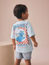 Blue Ratatouille T-Shirt (3mths-8yrs) - Size 3-6 Months (62-68cm) - Default 1