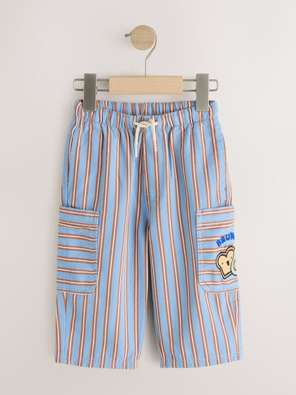 Blue/Rust Brunch Stripe
