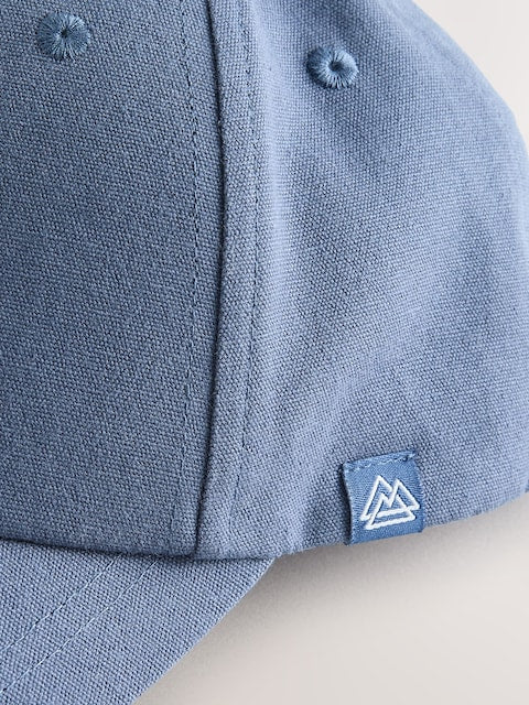 Air Force Blue Canvas Cotton Cap 1-16 Years (3mths-16yrs) - Size 3-9 Months (62-74cm)