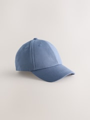 Air Force Blue Canvas Cotton Cap 1-16 Years (3mths-16yrs) - Size 3-9 Months (62-74cm)