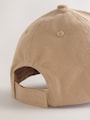 Cement Brown Canvas Cotton Cap 1-16 Years (3mths-16yrs) - Size 3-9 Months (62-74cm)