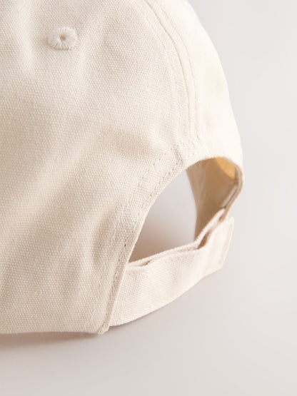 Stone Canvas Cotton Cap 1-16 Years (3mths-16yrs) - Size 3-9 Months (62-74cm)