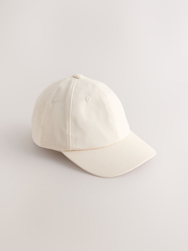 Stone Canvas Cotton Cap 1-16 Years (3mths-16yrs) - Size 3-9 Months (62-74cm)
