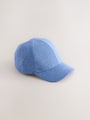 Pale Blue Jersey Marl Cap (3mths-13yrs) - Size 3-9 Months (62-74cm)