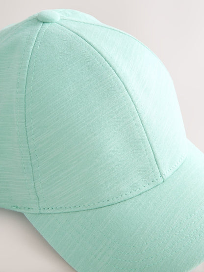 Mint Green Jersey Cotton Cap (3mths-13yrs) - Size 3-9 Months (62-74cm)