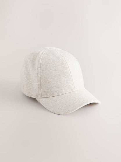 Stone Jersey Marl Cap (3mths-13yrs) - Stone / 11-13 Years (146-158cm)