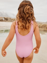 Light Pink Crinkle Swimsuit (3mths-7yrs) - Size 3-6 Months (62-68cm)