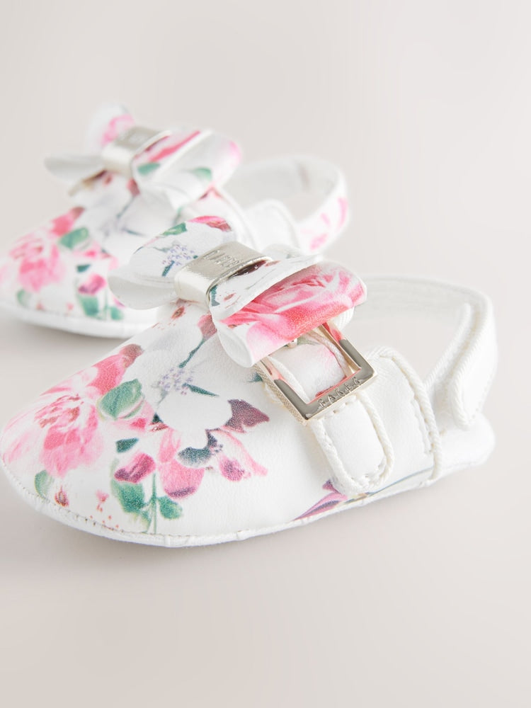 Baker by Ted Baker Baby Mule Clog Bow Padders Sandals