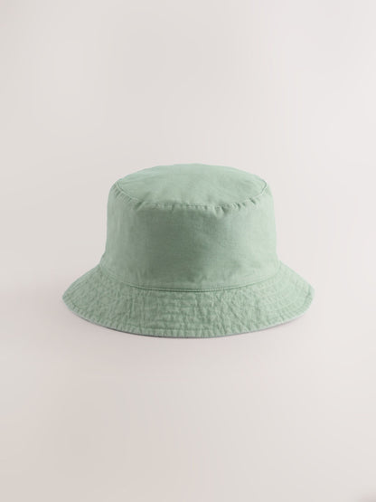 Blue/Neutral Reversible Bucket Hats 2 Pack - Size S-M